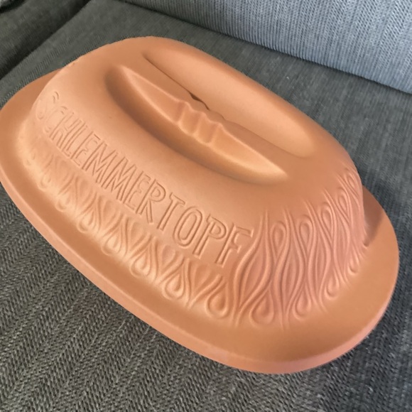 Vintage Schlemmer-Topf Scheurich Keramik Clay Cooking Bakeware #832 and New Book - Picture 3 of 14